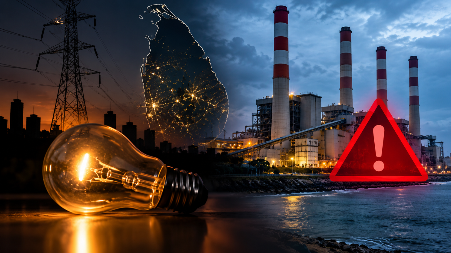 Sri Lanka power outage, Norochcholai Power Plant, National System Operator NSO, Sri Lanka electricity supply, nationwide power failure, Norochcholai plant offline, 810 MW power loss, Sri Lanka power crisis, NSO investigation, Sri Lanka electricity update, October 17 power outage, hydropower generation Sri Lanka, Sri Lanka power grid, electricity supply disruption
