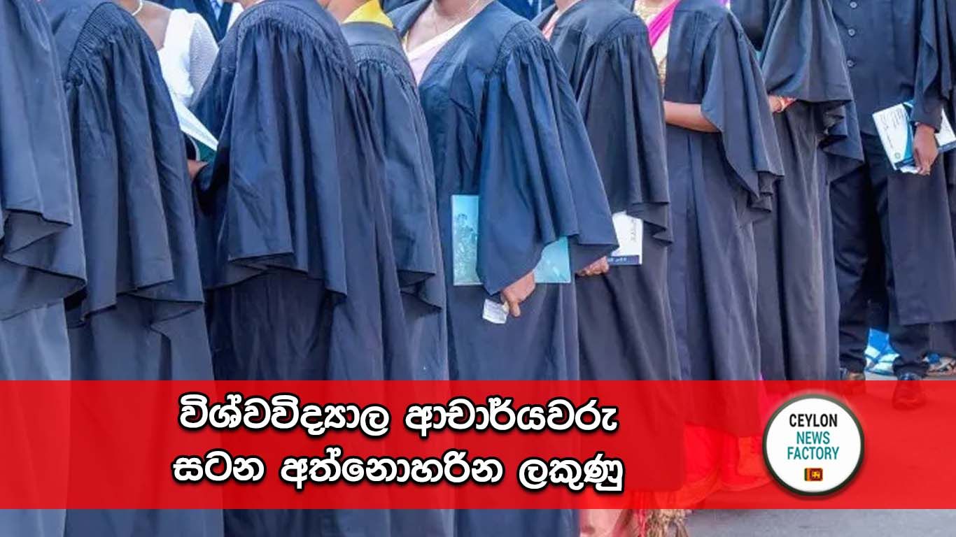 විශ්වවිද්‍යාල ආචාර්යවරු