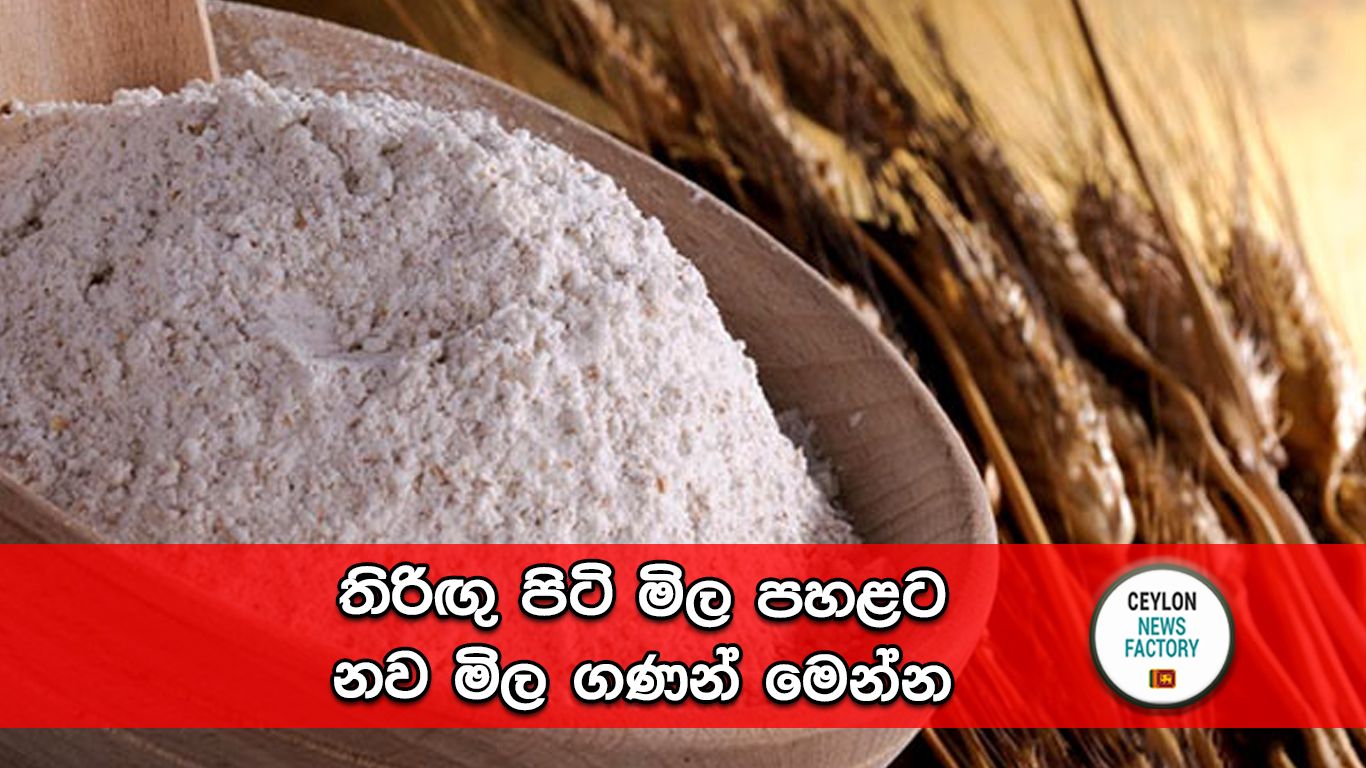 තිරිඟු පිටි මිල