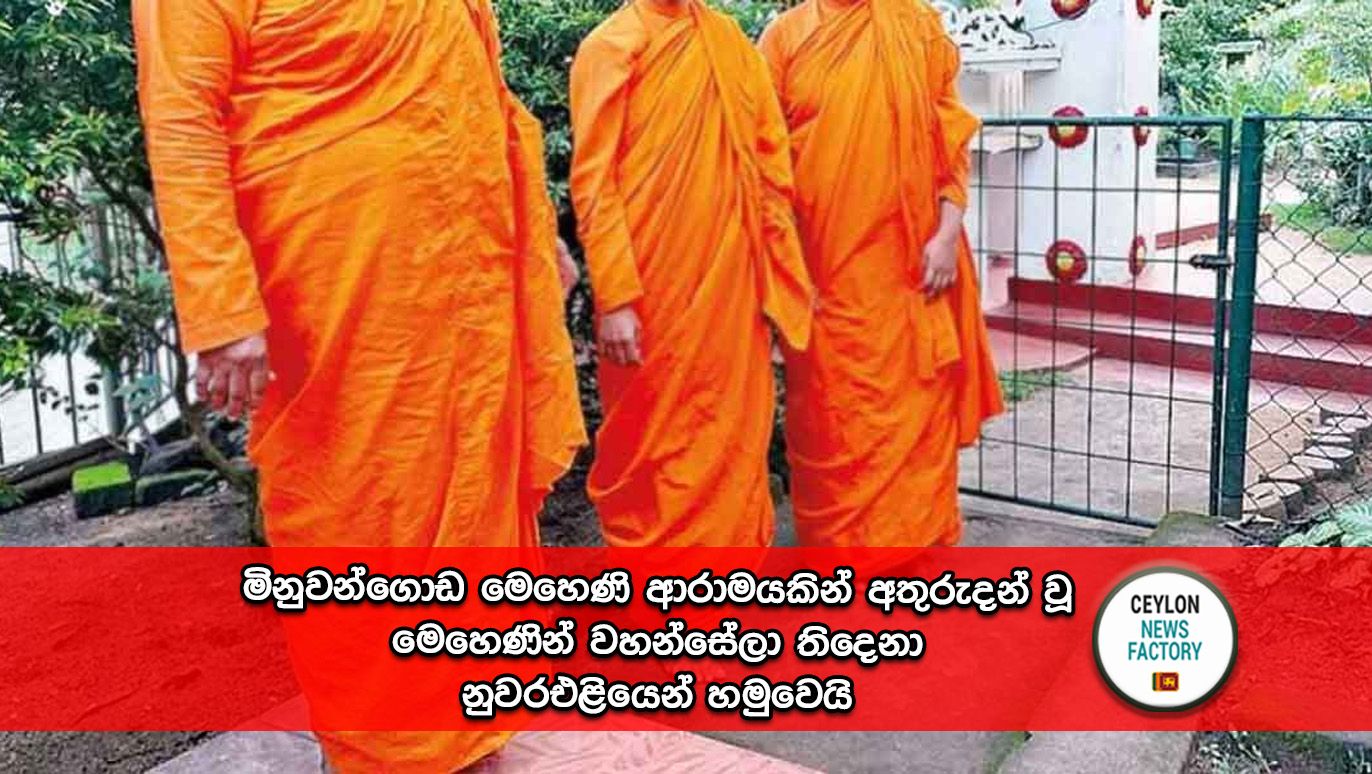 මෙහෙණින් වහන්සේලා