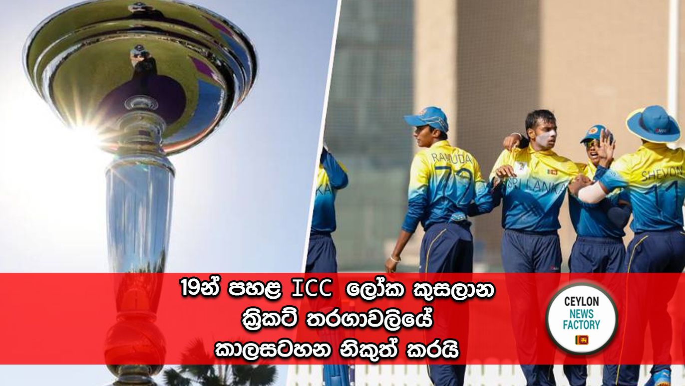 Under 19 ICC Cricket World