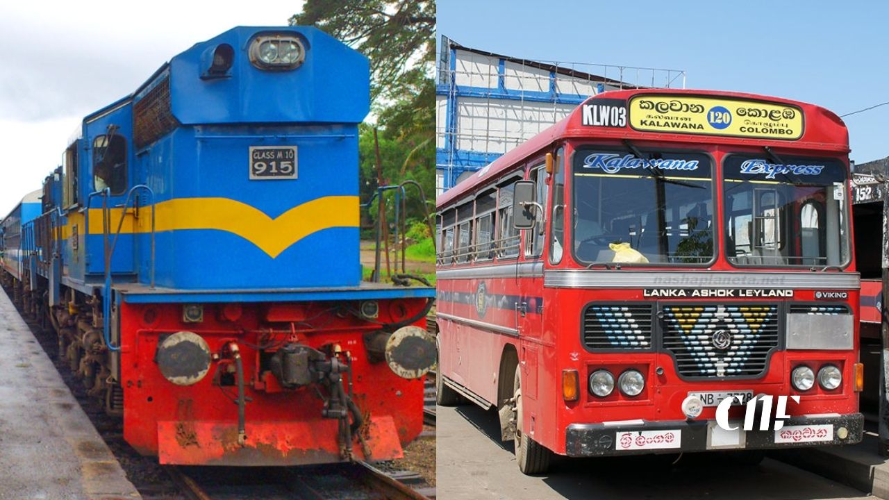 Bus And Train